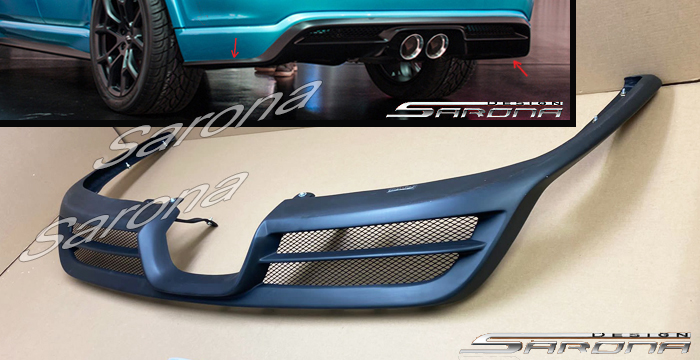 Custom Dodge Durango  SUV/SAV/Crossover Rear Lip/Diffuser (2011 - 2023) - $890.00 (Part #DG-024-RA)